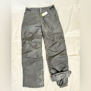 Black Ski Insulated Snow Pants